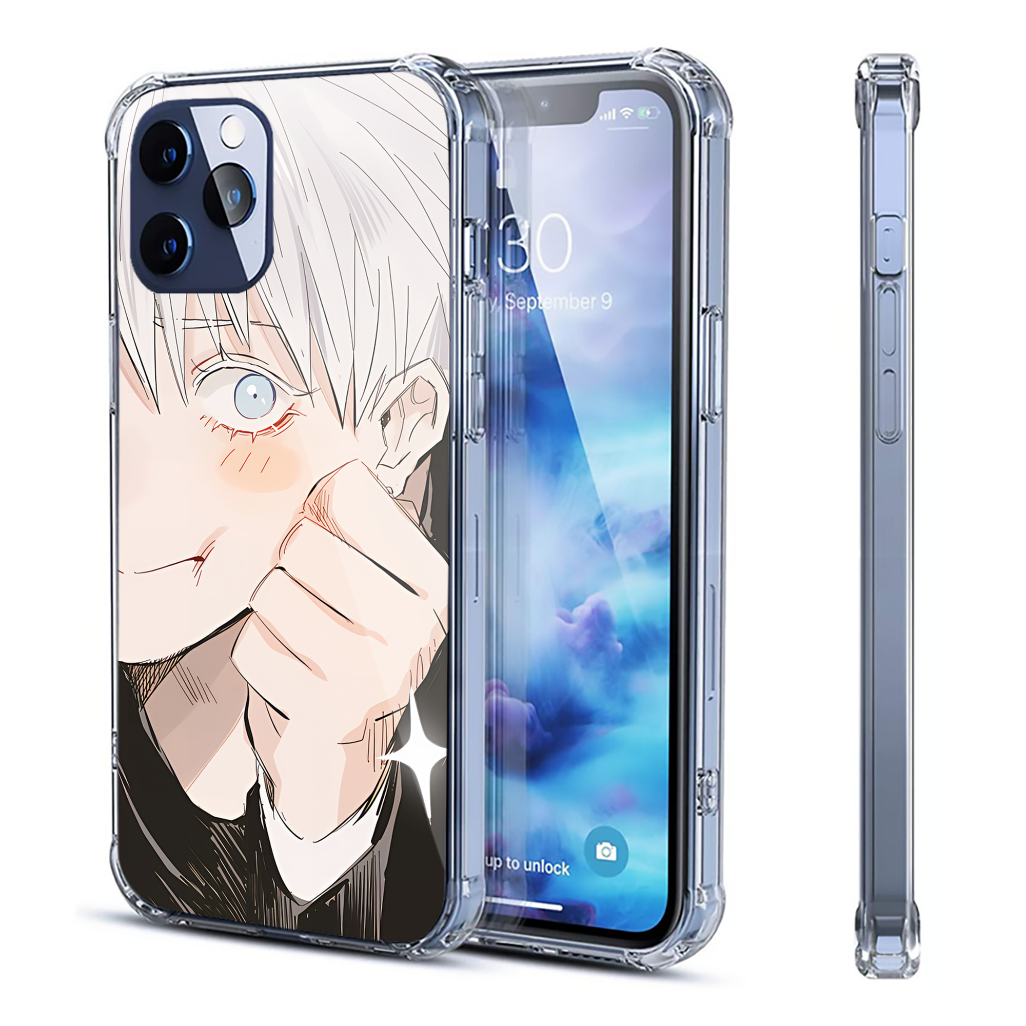 （画像用） SPY×FAMILY间谍家家酒 【iPhone 12シリーズ対応】透明スマホケース（クリアソフトケース）